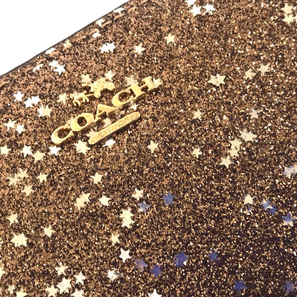 NWT - Coach Phone Wallet In Star Gitter - Picture 4 of 6